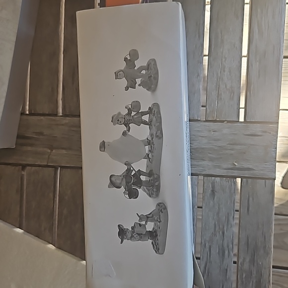 Department 56 Snow Village Trick or Treat kids - Picture 2 of 3